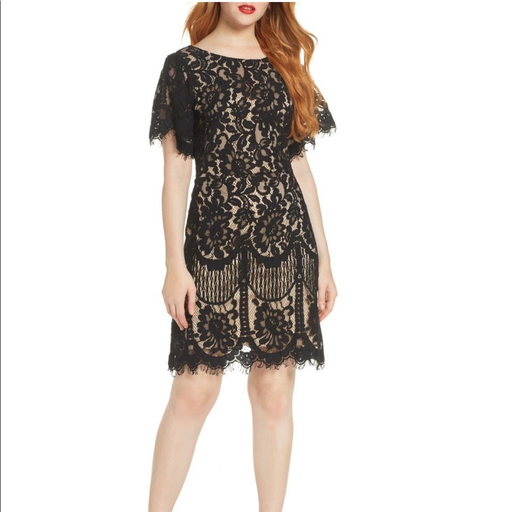 Lulus “Pearson” Lace Cocktail Minidress